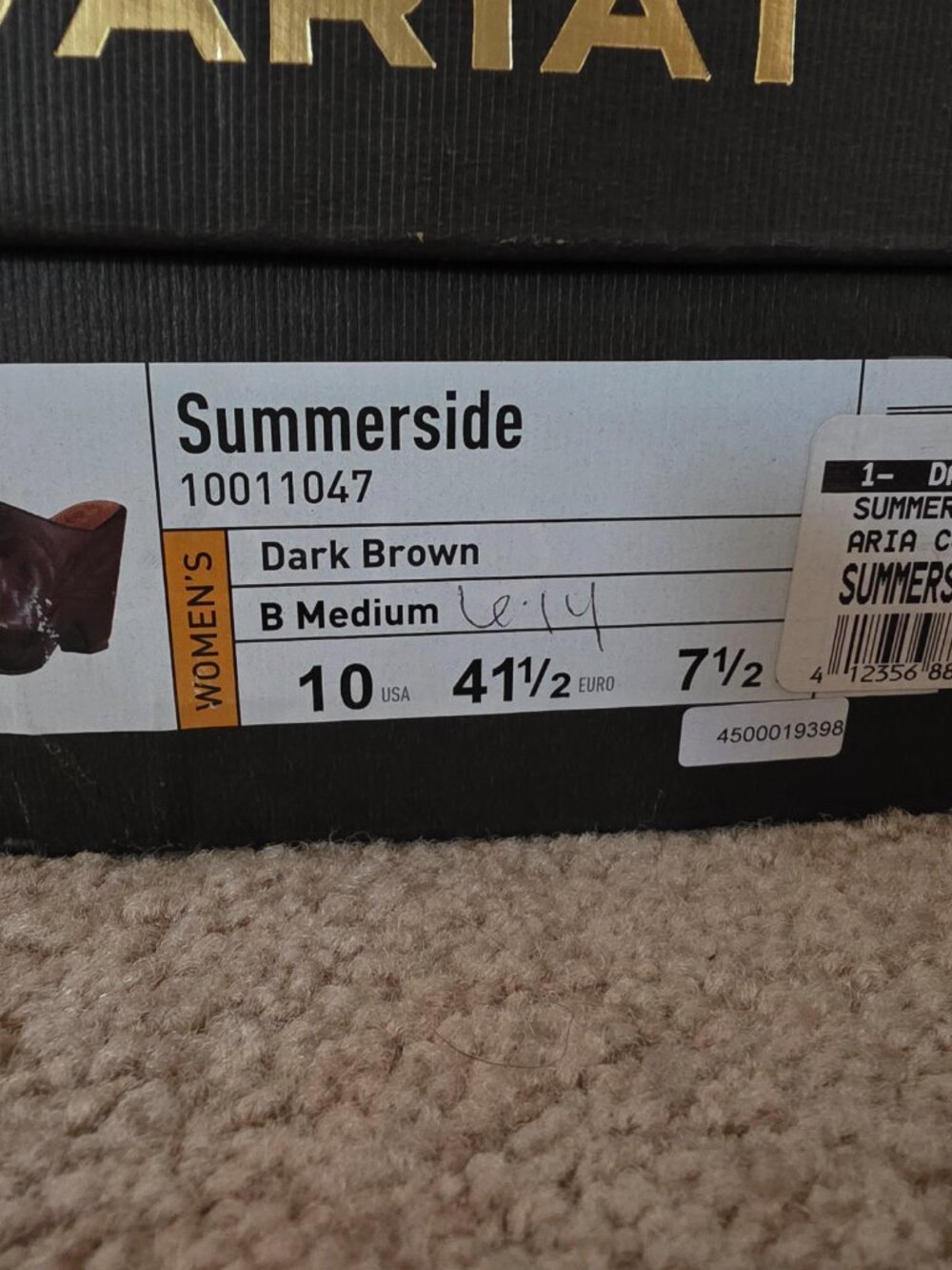 Ariat Summerside clogs, brown, size 10 - Picture 5 of 6